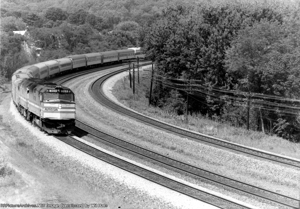 Amtrak F40PH 360